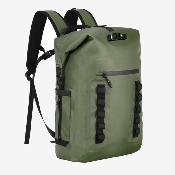 Bolsa de montañismo 30L impermeable mochila al aire libre equipo de pesca senderismo escalada surf kayak bolso de hombro - 1
