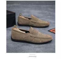 Mocasines suaves de cuero para hombre, zapatos de conducción, antiterciopelo, informales - details 6