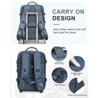 Mochila para maleta de cabina Ryanair para mujer, equipo de mano impermeable con USB - details 8