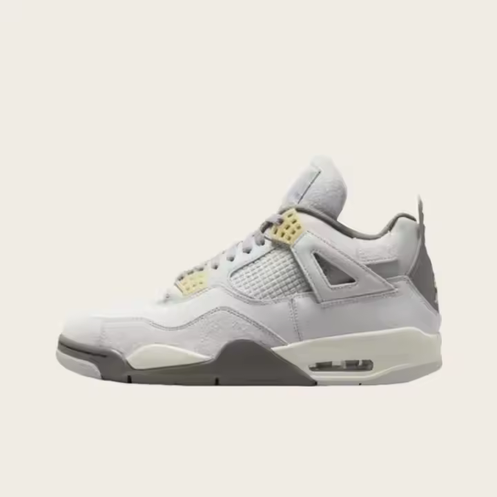 Baloncesto blanco transpirable zapatillas planas para caminar zapatillas casuales zapatillas para correr mujeres al aire libre 4s diseñador hombres zapatos deportivos - 1