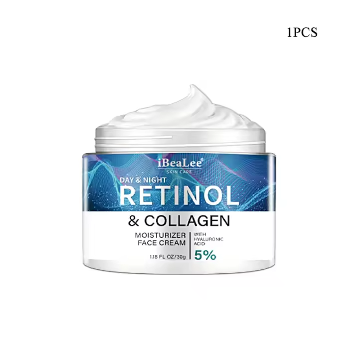 Crema de Retinol para hombres, elimina la cara y el cuello, crema hidratante reafirmante para la piel, crema Facial de Retinol, tratamiento Facial hidratante - 1