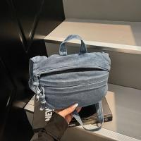 Bolso de mano de tendencia, bolso vaquero Retro, bolso para axila Y2K, bolso de hombro para chica picante, bolso cruzado, bolso vaquero lavado para niñas - details 2