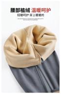 Conjunto de ropa interior de invierno Tops de terciopelo cálidos + pantalones largos - details 4
