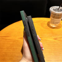 Funda de Teléfono de Cuero Sintético Minimalista para Samsung Protectora de Cámara con Correa de Muñeca - details 8