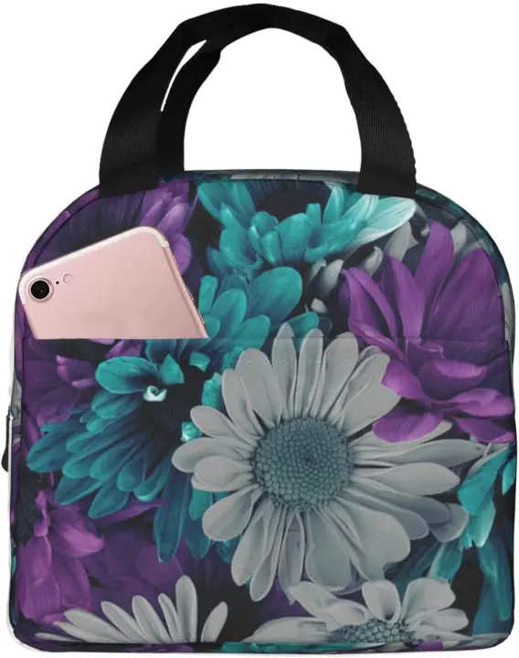 Bolsa de Almuerzo Aislada Todas las Planetas en un Orbita Portátil para Trabajo, Picnic, Viajes - 1