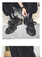 Zapatillas casuales, versátiles y transpirables de malla con suela gruesa que realzan - details 13