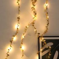 Luces de Hada de Hojas Doradas 2/3/5M Ideal para Bodas, Fiestas de Cumpleaños, Decoración de Jardín - details 8