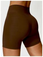 Pantalones cortos de Yoga sin costuras para mujer, mallas deportivas de LICRA de cintura alta, suaves, para gimnasio y entrenamiento - details 13
