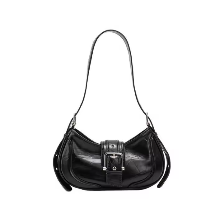 Mujer 2025 nueva bolsa nicho textura temperamento versátil bolsa de axilas bolsa de hombro - 1