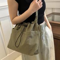 Bolso De Hombro Con Cordón A La Moda, Bolso De Mano Informal De Nailon De Viaje, Bolso Cruzado Impermeable De Gran Capacidad Para Mujer - details 6
