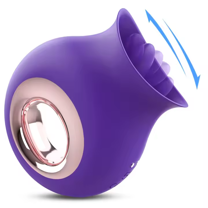 Juguetes sexuales de lengua masturbador femenino pezón estimulador de clítoris, masajeador para lamer, vibrador de lengua, máquina erótica, juguete sexual para mujer - 1