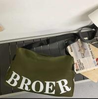 Bolso Bandouliere de gran capacidad de alta calidad para hombre, bolso de negocios con estampado de letras, bandolera de viaje - details 2