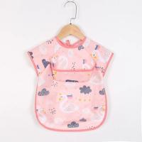 Babero de manga larga para bebé y niño pequeño, bufanda impermeable, delantal de alimentación con bolsillo, paño para eructar - details 2