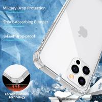 Funda de teléfono de silicona a prueba de golpes de lujo para iPhone 16 15 14 13 12 11 Pro Max Mini X XS XR 7 8 Plus funda protectora de lente contraportada - details 2