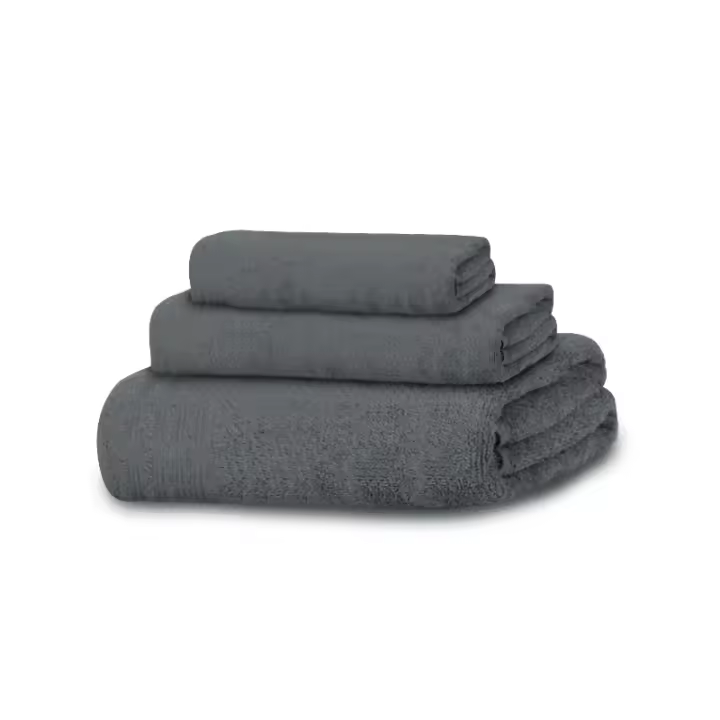 Juego de Toallas de Algodón 100% 450gsm 1 Toalla de Ducha, 1 Toalla de Mano, 1 Toalla de Baño - 1