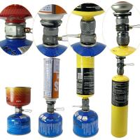 Adaptador plano de transmisión de quemador de gas para exteriores, adaptador de tanque múltiple para camping - details 5