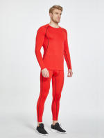 Quick-Dry Men's Compression Shirt - Long Sleeve Athletic Workout Top for Enhanced Performance and Comfort - details 1