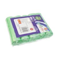 Bolsas de basura pequeñas desechables de Pe, 5 rollos de 100 unidades, portátiles, para la Oficina y la cocina - details 5