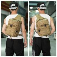 Mochila de asalto táctico, bolso de hombro impermeable, mochila EDC para exteriores, senderismo, camping, caza, trekking, viajes - details 5