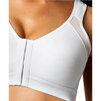 Sujetador corrector de postura para mujer con cierre frontal, realce cruzado en la espalda, camiseta sin mangas Fiess a prueba de golpes - details 2