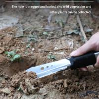 Pala multifuncional para exteriores, pala de mano pequeña portátil, supervivencia, Camping, senderismo, equipo de viaje, herramienta de jardín - details 2