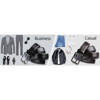 Cinturon cuero para hombre,Cinturón de cuero genuino, Cinturones Cinturon Reversible Hombre ,cinturón de cuero de vaca . - details 17