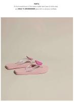 Chanclas de amor para mujer, zapatos tipo Tanga a la moda que combinan con todo, prendas de vestir famosas en Internet para posición de plantilla de playa junto al mar, verano 2024 - details 2