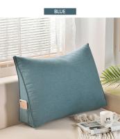 Cojín de Cama para Oficina Sofá Almohada de Lectura para TV Cojín de Lumbar Cómodo Sofá de Dormir Triángulo Pillow Decoración del Hogar - details 17