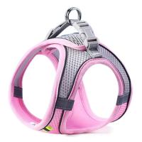 Collar Reflectante Transpirable Ajustable para Perros y Gatos Chaleco con Correa para el Pecho - details 0