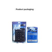 Teclado numérico USB para ordenador, miniteclado 19 Digital de teclas para PC, portátil, Notebook, tabletas, registro de números, existencias bancarias - details 3
