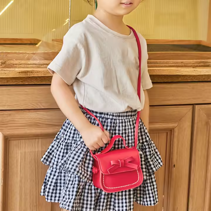 Bolsos cruzados pequeños para mujer 2025 Bolso de cuero con lazo y bolsos de mano Lindos bolsos de hombro con asa superior y lazo - 1