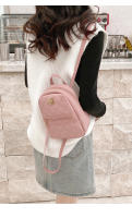 Mochila pequeña bordada para mujer, bolsos escolares coreanos, bolso de hombro para mujer, estilo extranjero, #039 - details 5