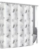 Cortina De Ducha Impermeable 180X180CM Con Patrón De Hojas Y Ganchos Decoración De Baño Para El Hogar - details 0