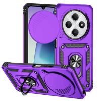 Funda para teléfono móvil con soporte de anillo, protección de lente de cámara con tapa deslizante antigolpes, TPU + PC, compatible con Xiaomi Redmi 14C. - details 2
