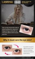 Parches Para Los Ojos Bolsas y Ojeras, Máscara Para Los Ojos De Colágeno, Ácido Hialurónico, Retinol, Perla Negra, Vitamina C,Rosa,60 uds. - details 0