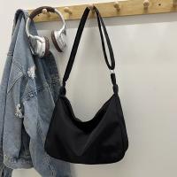 Bolso bandolera de lona informal de gran capacidad, bolso de hombro ligero de Color sólido, bolso Hobo con cremallera, trabajo - details 9