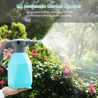 Pulverizador de jardín automático de mano USB de 2L, botella pulverizadora eléctrica para plantas, regadera, herramientas para plantas con boquilla ajustable - details 6