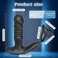 Massajeador Prostatal Vibratorio Herramienta de Autoestimulación para Hombres - details 9