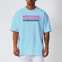 Summer Mesh Short Sleeve Breathable Quick Dry T-Shirt Men's Casual Oversized Loose Tops Gym Running Bodybuilding Sports Shirts - details 5