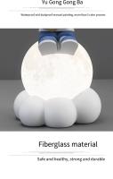 Expositoras de astronauta sala de estar tv gabinete de vino decoraciones para el hogar luz de lujo habitación de los niños regalo de cumpleaños - details 8