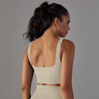 Nessaj-Chaleco de yoga sin costuras, top corto deportivo para fitness, gimnasio, correr, sujetador a prueba de golpes - details 21