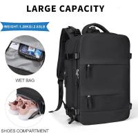 【MOCHILA DE CABINA 2025 】 45 × 36 × 20cm - Cumple Normativas de Aerolíneas | Carga USB | Antirrobo | Zapatos para compartentiento | ¡Tú Aliada en Vuelos - details 3