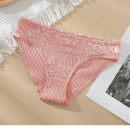 Ropa Interior de Algodón Para Mujer, Bragas de 1 piezas en M-XL, Rosa Gris, Blanco, Negro, Calzoncillos de Tiro Bajo, Lencería Suave y cómoda - details 9