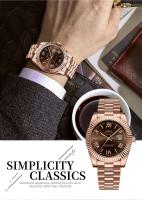 Reloj de pulsera NIBOSI clásico de lujo de primera calidad, Reloj de pulsera resistente al agua con fecha y función, Reloj de cuarzo Miyota para Hombre - details 8