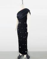 Elegante Vestido de Vendaje con Hombro Inclinado Diseño Distintivo de Alta Moda Francesa - details 10
