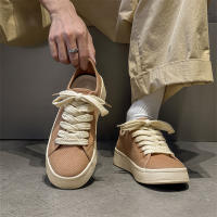 Zapatos de lona para hombre, básicos, versátiles, negros, modernos, casuales, transpirables, delgados, retro, deportivos - details 1