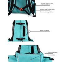 Mochila para mascotas transpirable reflectante para cachorros, para Corgi Bulldog, perros grandes, bolsa de viaje ajustable para senderismo al aire libre - details 5