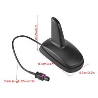 Antena aérea de Radio AM/FM para techo de coche con aleta de tiburón, compatible con VW Golf 5 6 Passat Polo Tiguan Touran T5 Fakra - details 2