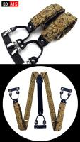 Accesorios de Moda para Hombres Correa de Pantalón en Forma de Y Ancho de 3.5cm 6 Clips - details 22