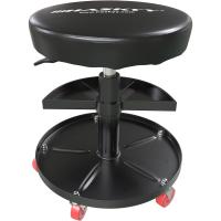 Taburete de Neumático Rojo con Almacenamiento 390-520mm 2 Estantes Muebles y Organización - details 21